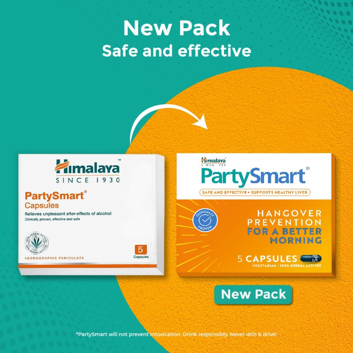 Himalaya Wellness Party Smart Capsules - 25 Caps